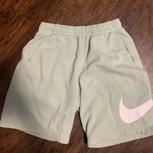 Nike Shorts seafoam green. Size small.